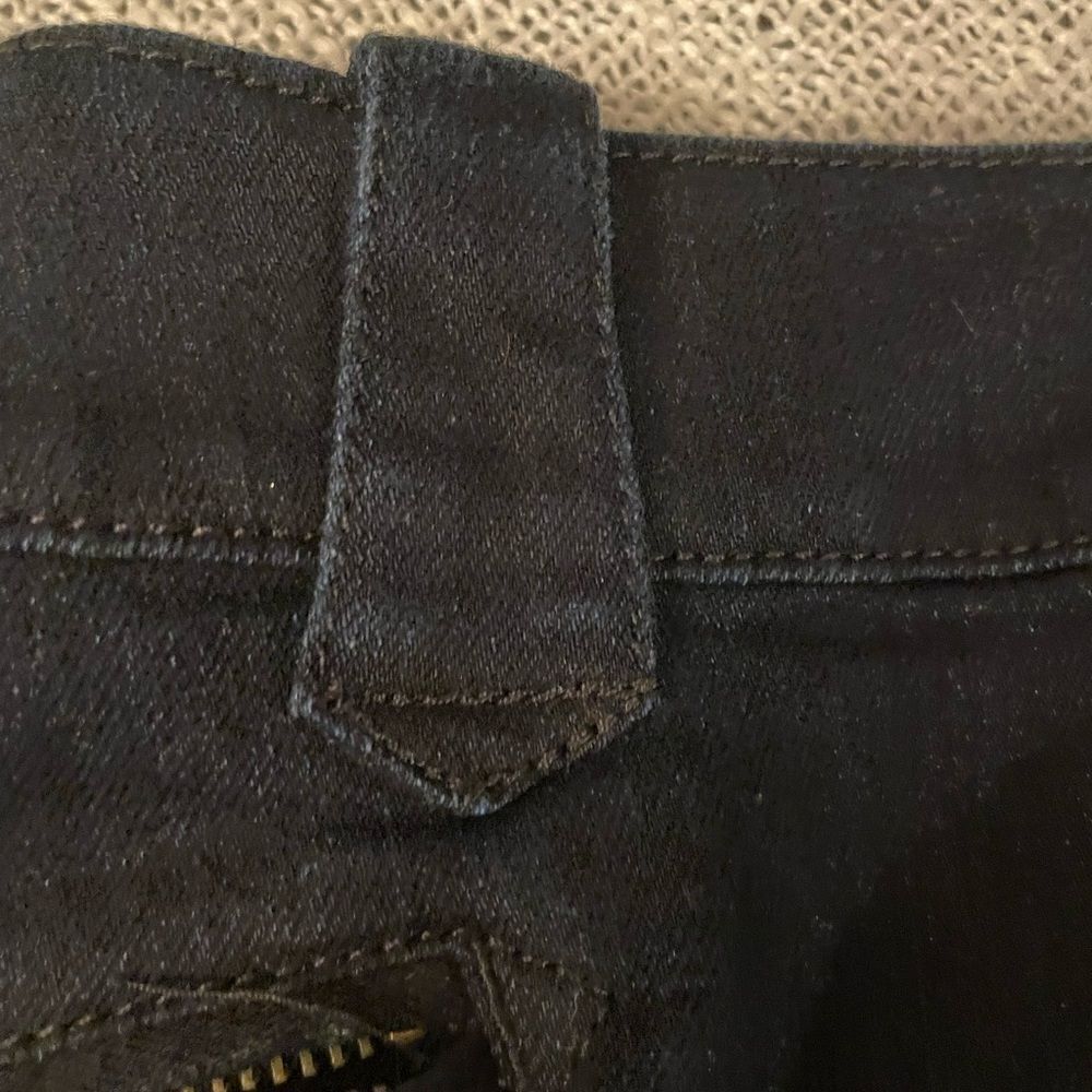 Lauren Ralph Lauren dark denim skirt condition size 12 cotton polyester western - Picture 4 of 15